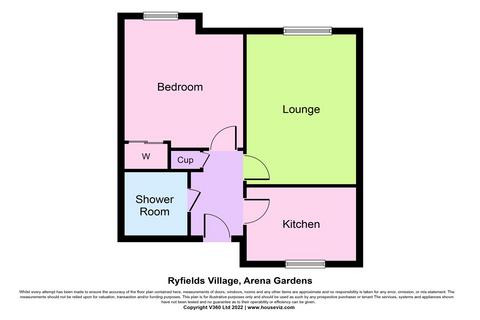 1 bedroom flat for sale, Arena Gardens, Warrington WA2