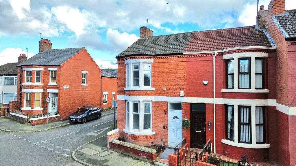 Victoria Road, Aigburth, Liverpool, L17 3 bed end of terrace house for