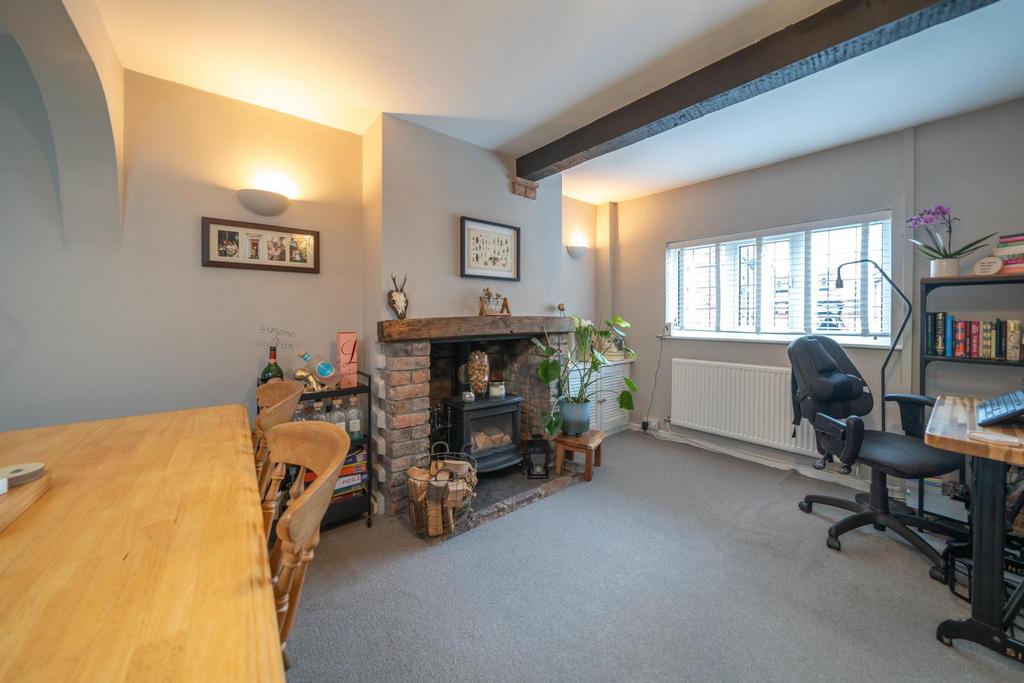Open plan lounge and dining room
