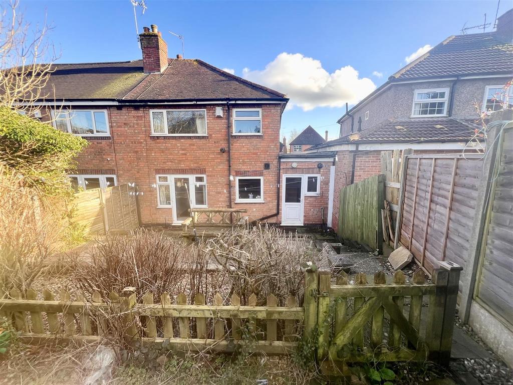 Rear garden