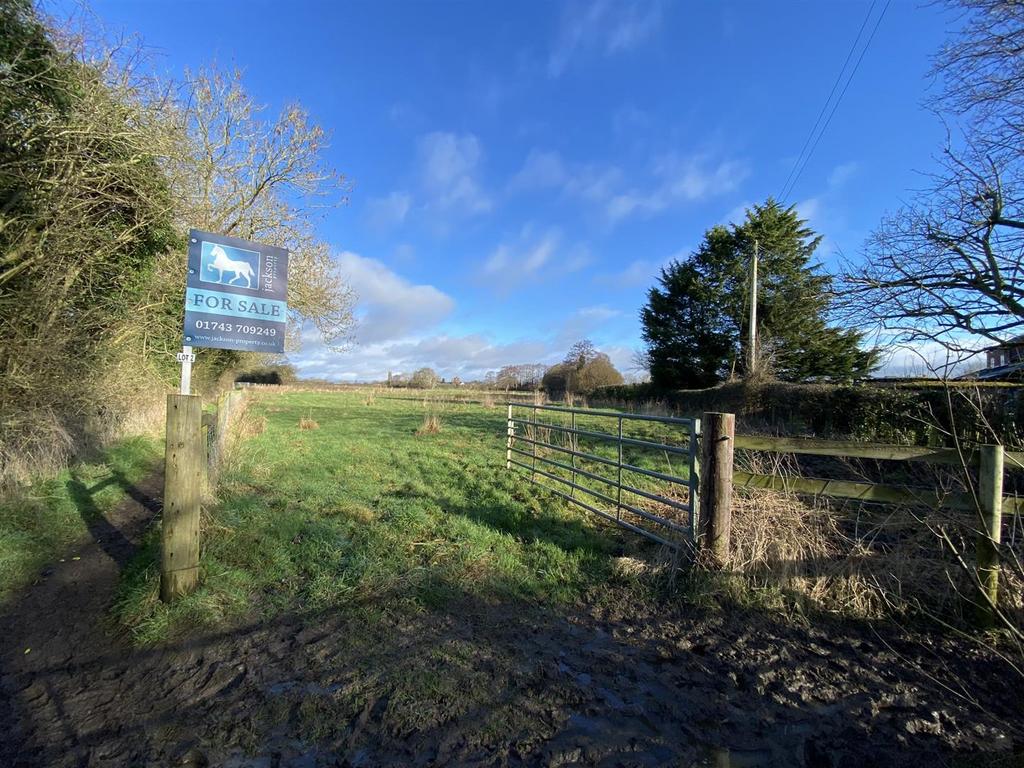 Lot 2 Land off Milford Road, Prescott, Baschurch, Shrewsbury