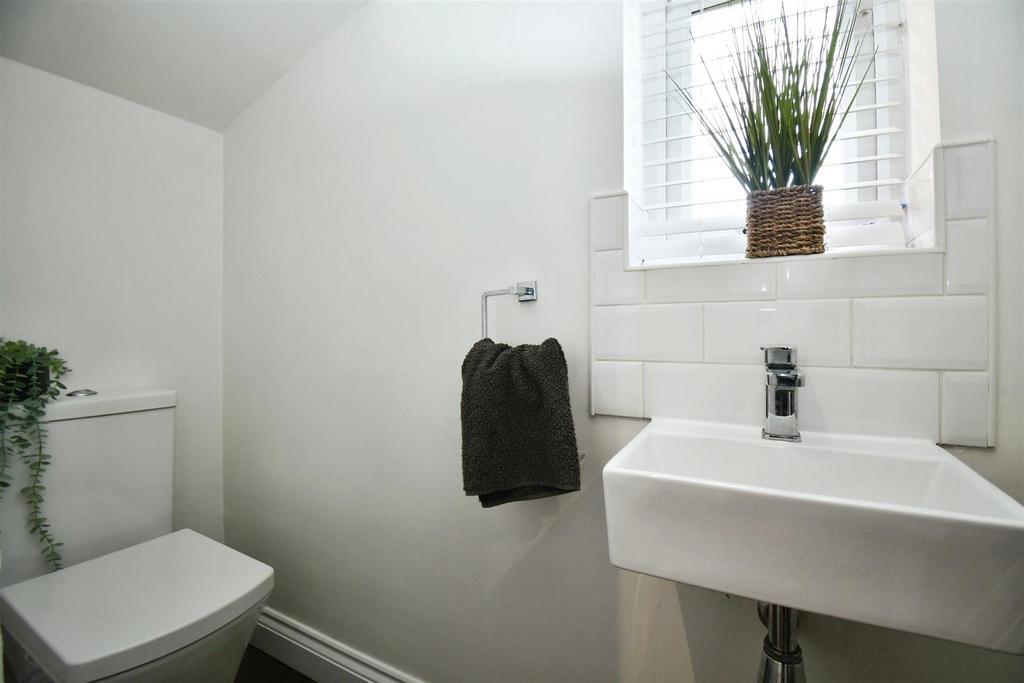 Downstairs cloakroom