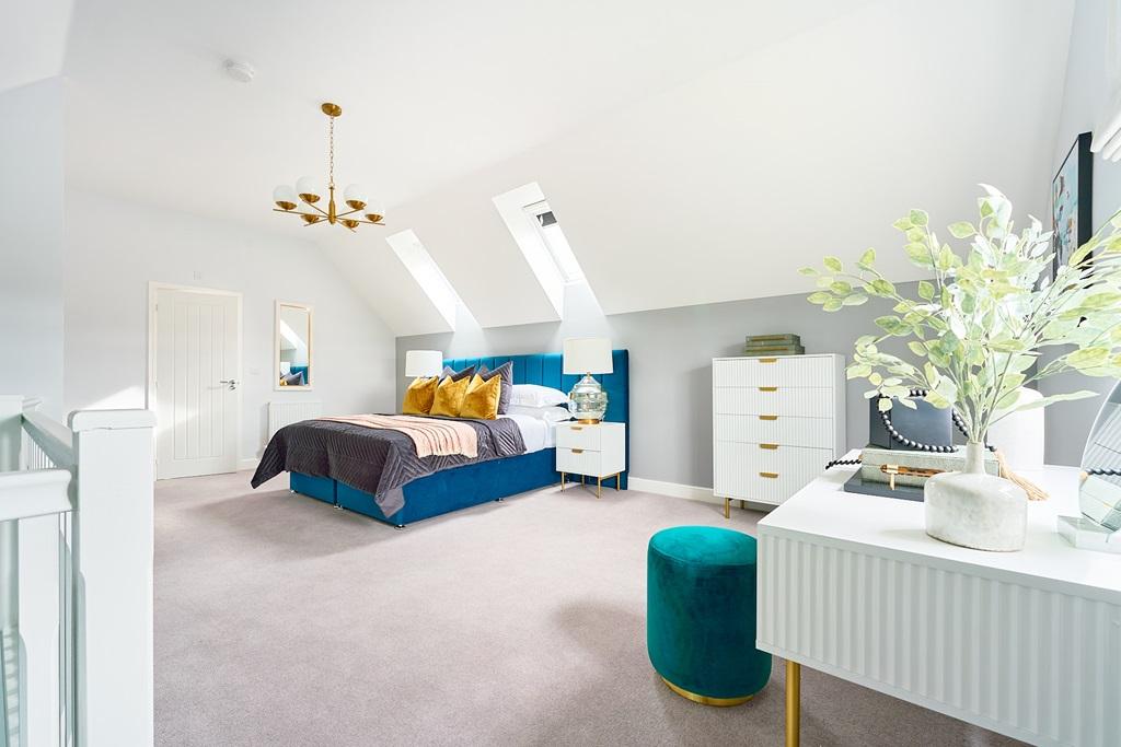 Main bedroom with ample space