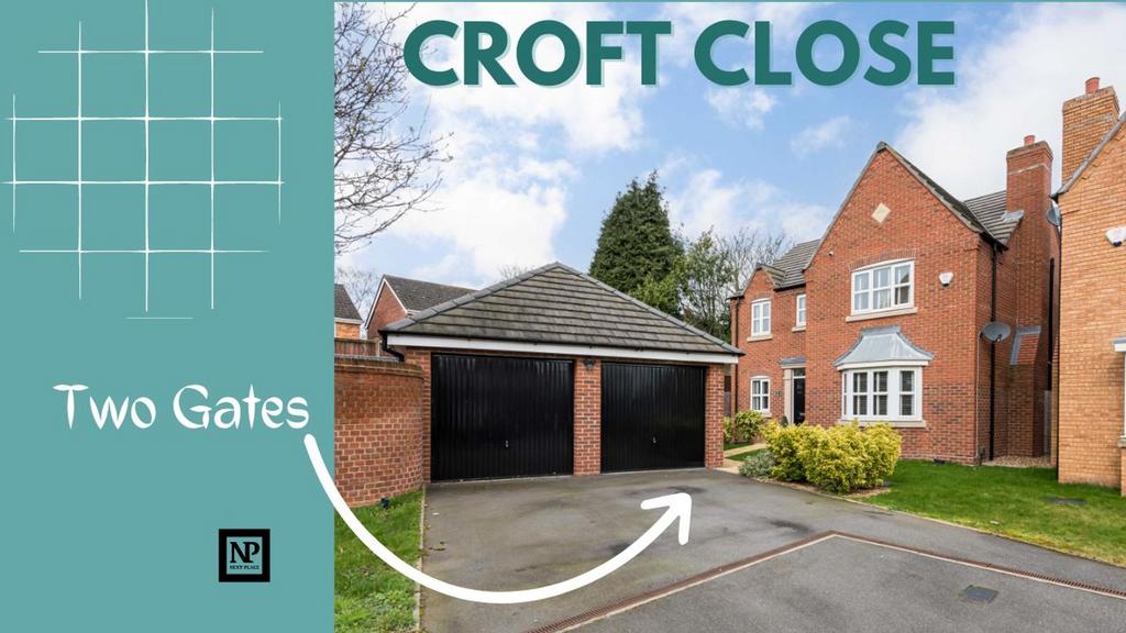 Croft Close, Two Gates, B77 4 bed detached house for sale £450,000