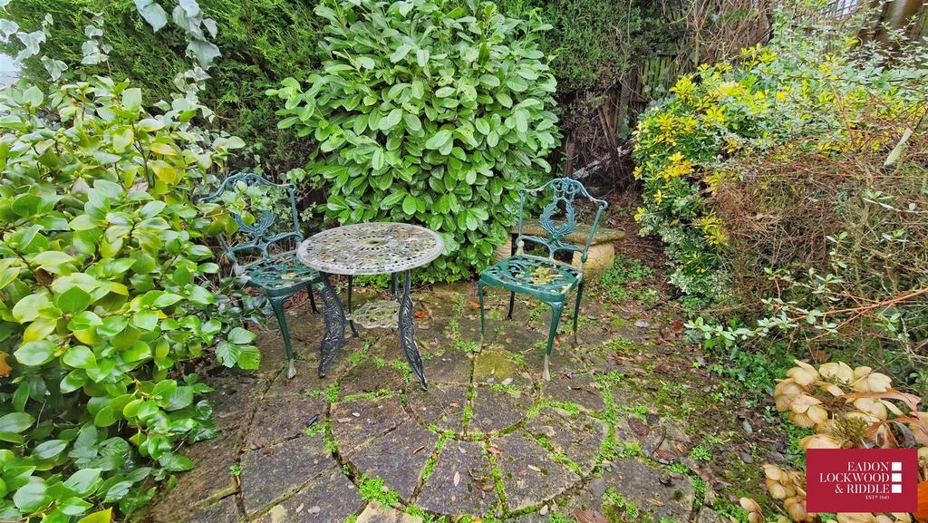 Rear patio