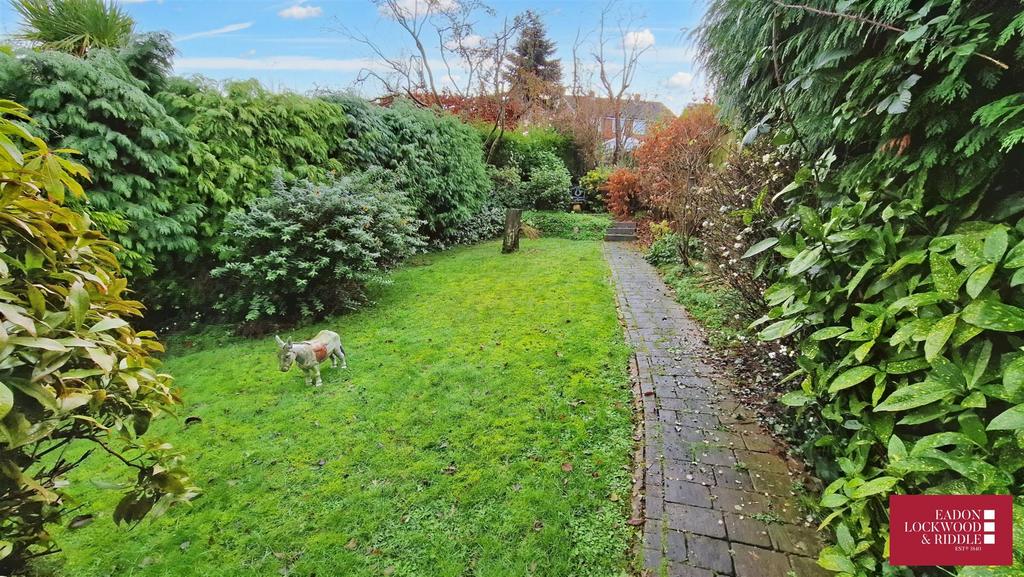 Rear garden