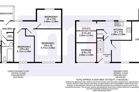 4 bedroom detached house for sale, Grove Park Drive, Newport NP20