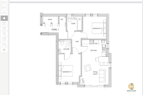 2 bedroom apartment for sale, Oakley Court, Newport NP10