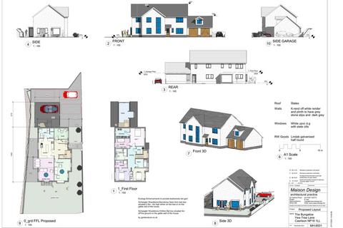 Plot for sale, Yew Tree Lane, Newport NP18