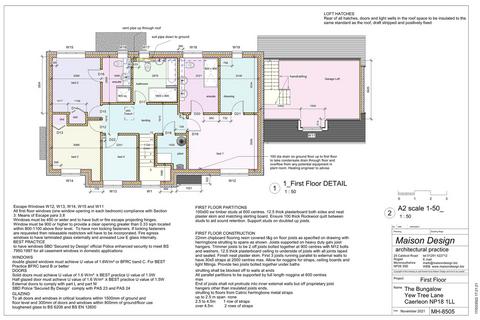 Plot for sale, Yew Tree Lane, Newport NP18