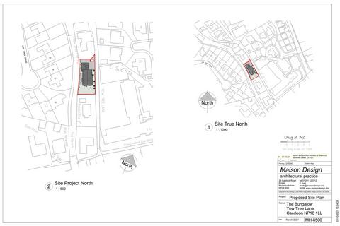 Plot for sale, Yew Tree Lane, Newport NP18