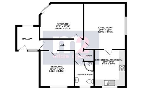 2 bedroom flat for sale, Wright Close, Newport NP19