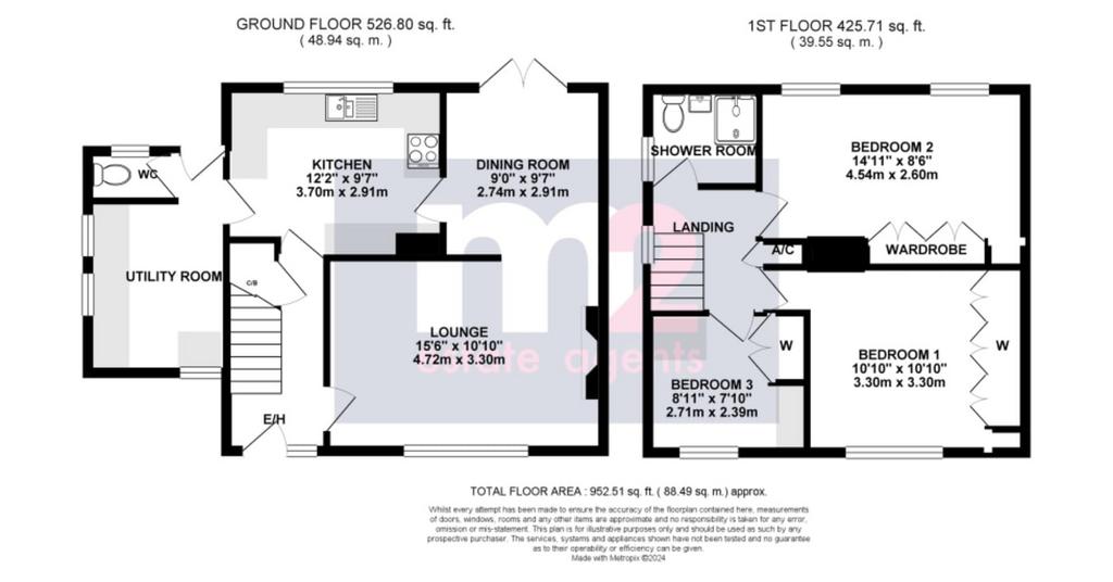 Shakespeare Crescent, Newport NP20 3 bed semidetached house £289,950