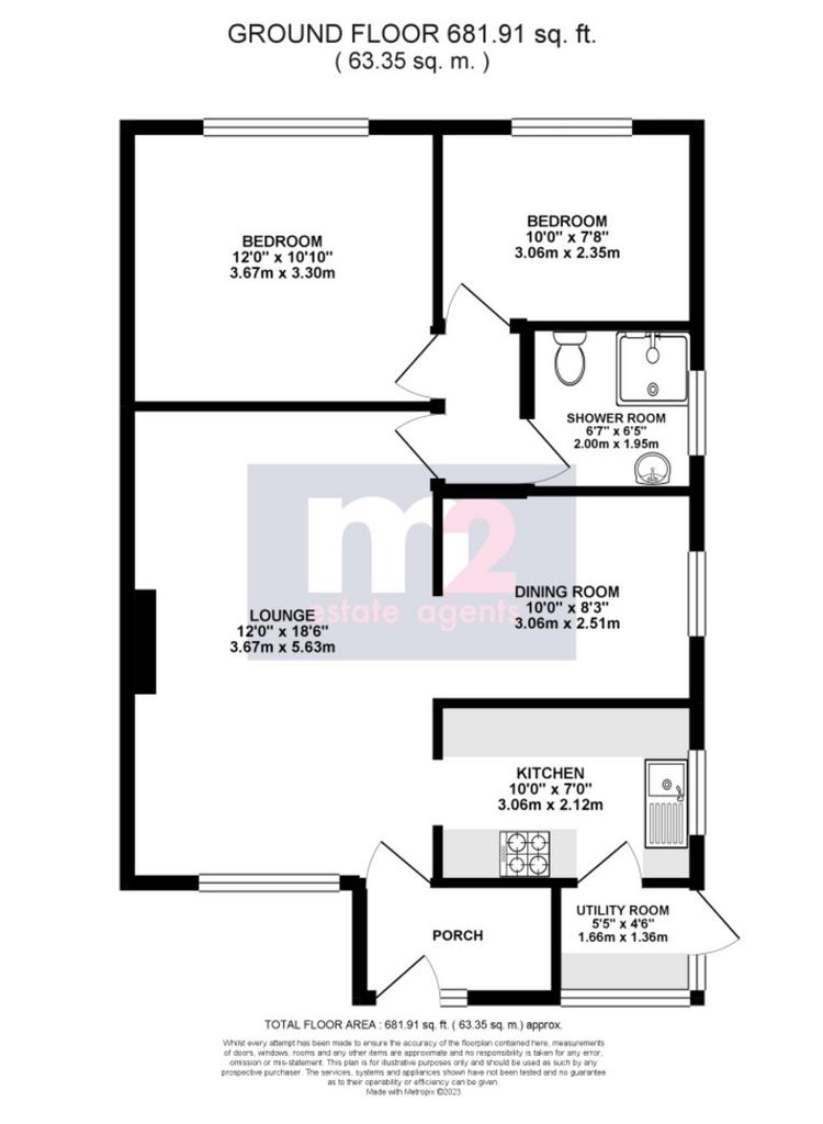 Glanwern Avenue, Newport NP19 2 bed semidetached bungalow for sale £
