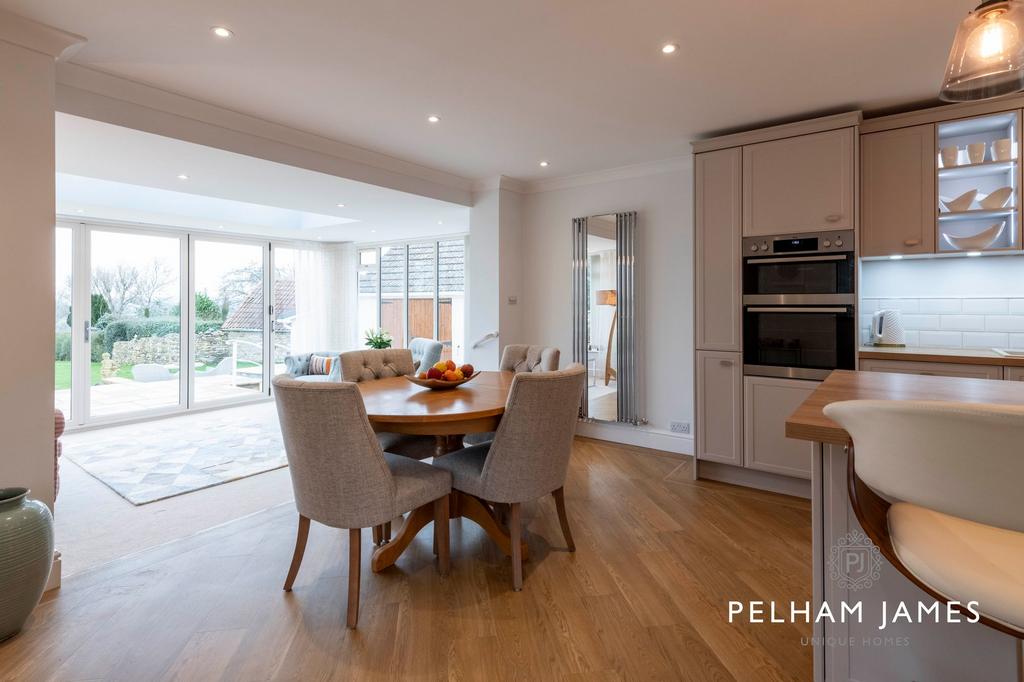 Open Plan Kitchen Dining, Lax Hill House, Manton