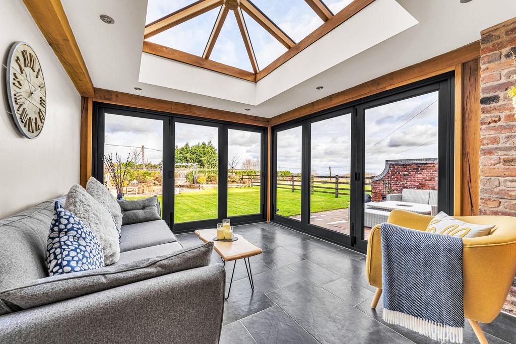 Newton, Hill Top Barns, WA6 3 bed barn conversion for sale £595,000