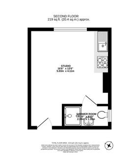 Studio to rent, Manstone Road, London NW2