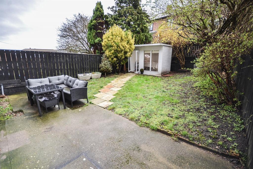 Rear garden