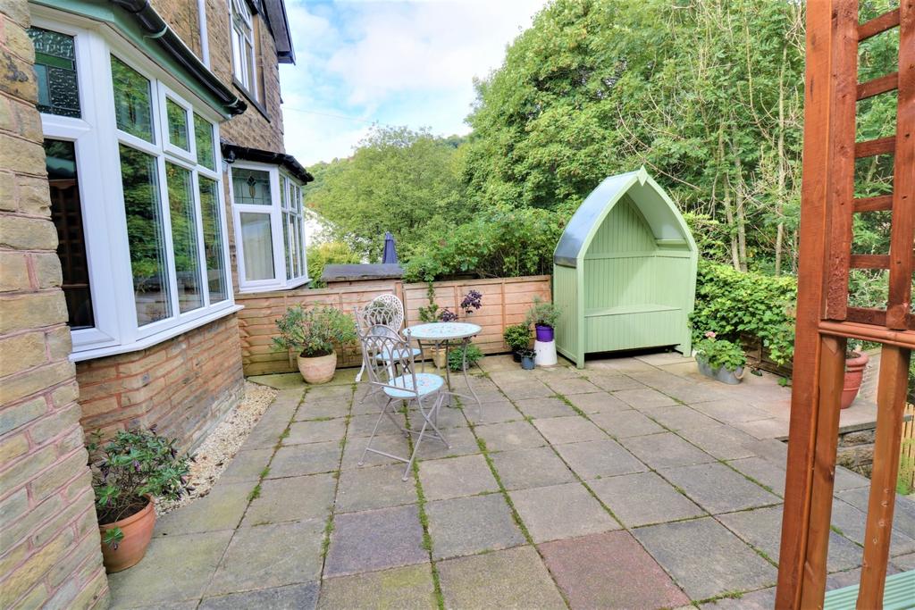 Rear patio