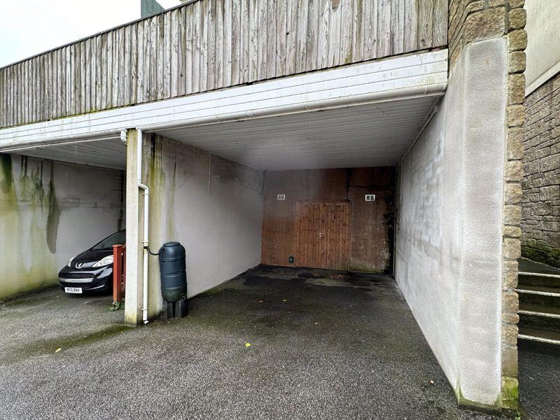 Covered parking...