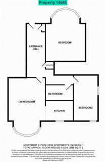 2 bedroom apartment to rent, 54 GLEDHOLT ROAD, HUDDERSFIELD, HD1 4HR