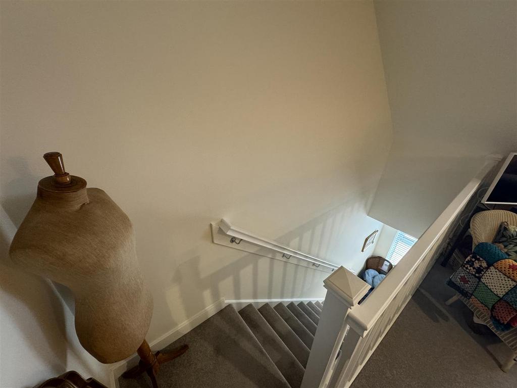 Stairs to principal suite