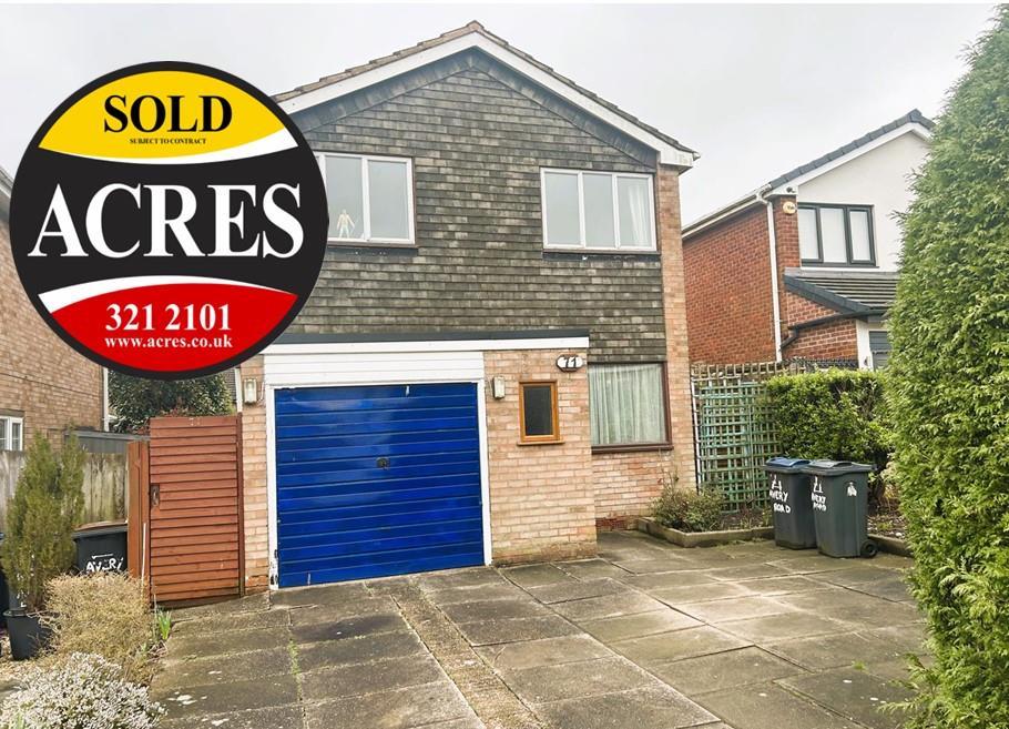 Avery Road, Sutton Coldfield 4 bed detached house for sale £325,000
