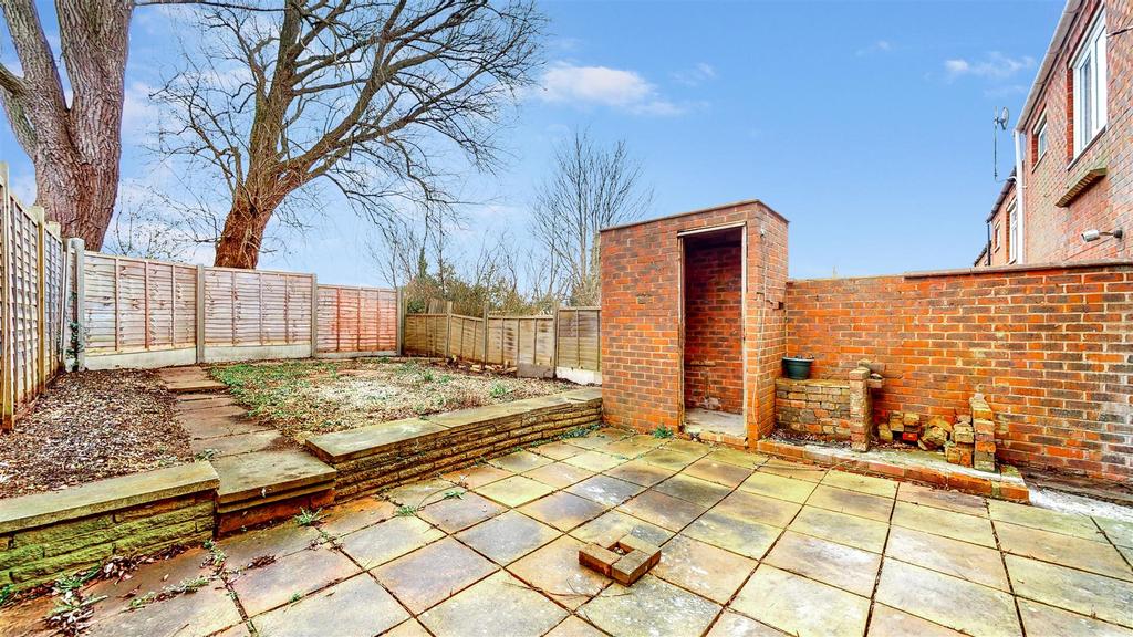 Rear garden