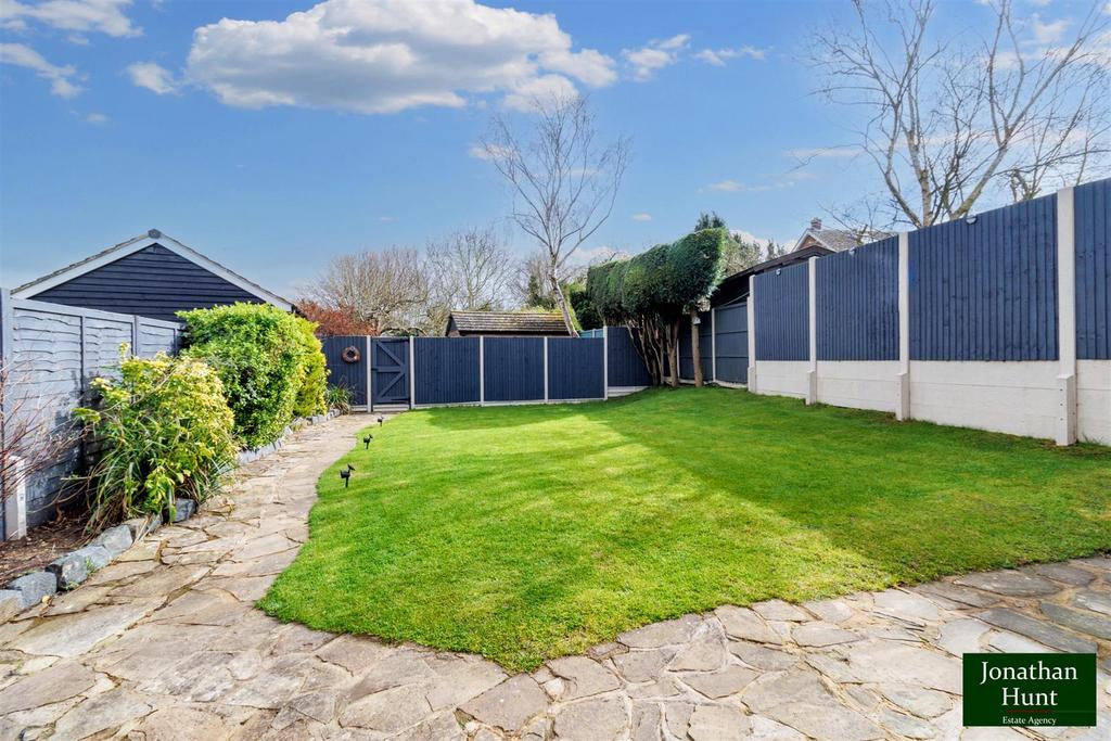 Rear garden
