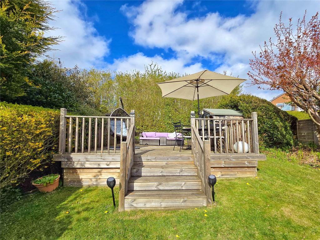 Raised Decked Patio