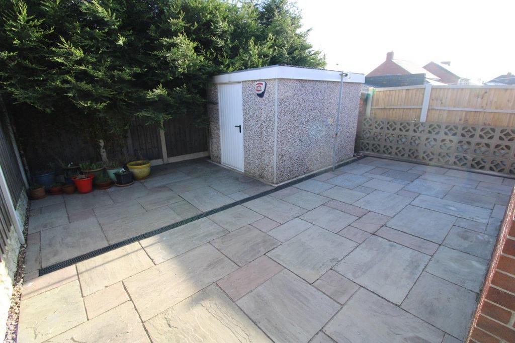 Rear garden