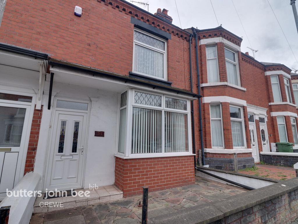 Brooklyn Street, Crewe 3 bed terraced house for sale £130,000