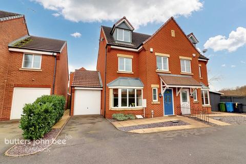4 bedroom semi-detached house for sale, King Cup Drive, Cannock