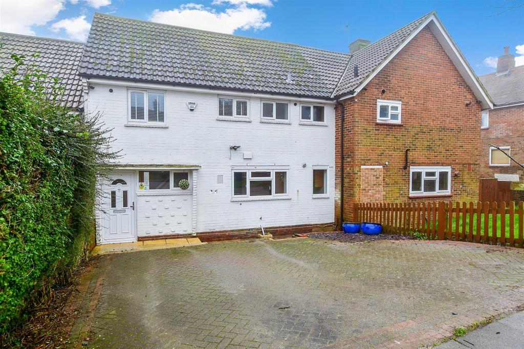 Cowley Drive, Woodingdean, Brighton, East Sussex 3 bed terraced house for sale £375,000