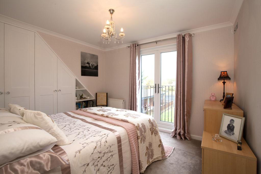 Bedroom One with Juliette Balcony En-Suite and Dre