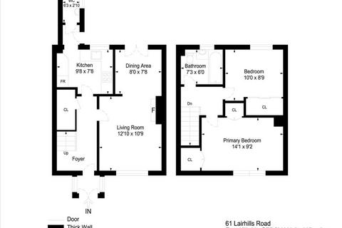 2 bedroom terraced house for sale - Lairhills Road, Murray, EAST KILBRIDE