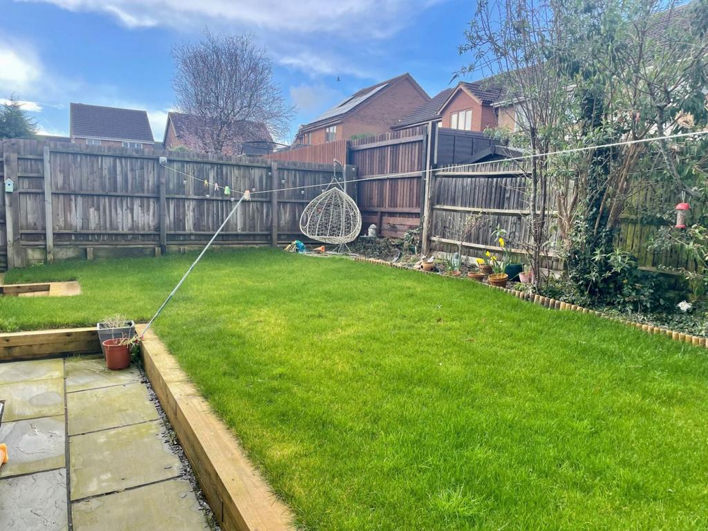 Rear garden