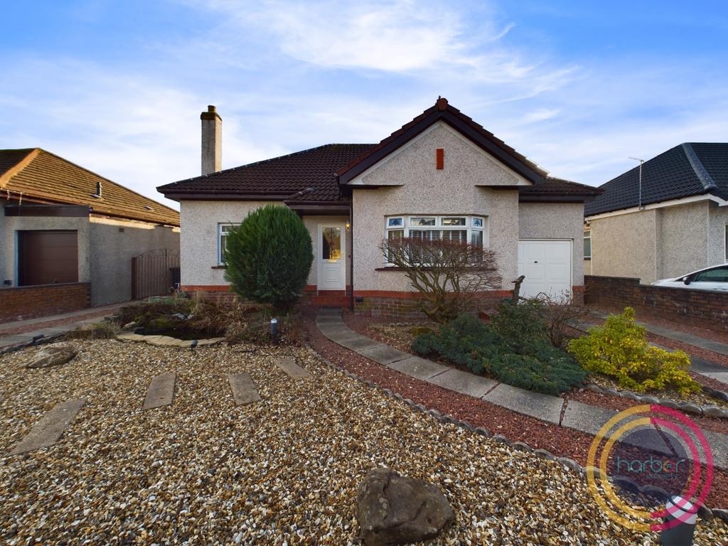 Hillfoot Drive, Coatbridge, ML5 1LQ 4 bed detached bungalow £359,995