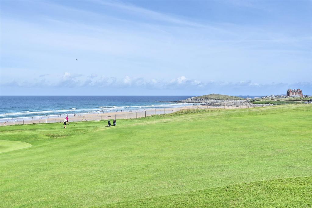 Nearby View Over Newquay Golf Course