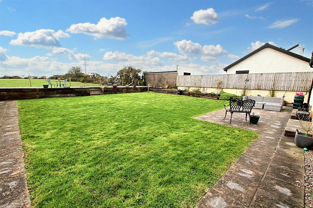 Patio and rear garden