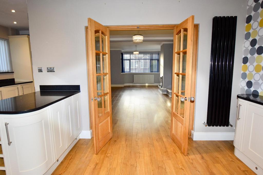 Kitchen Diner through to Reception Diner