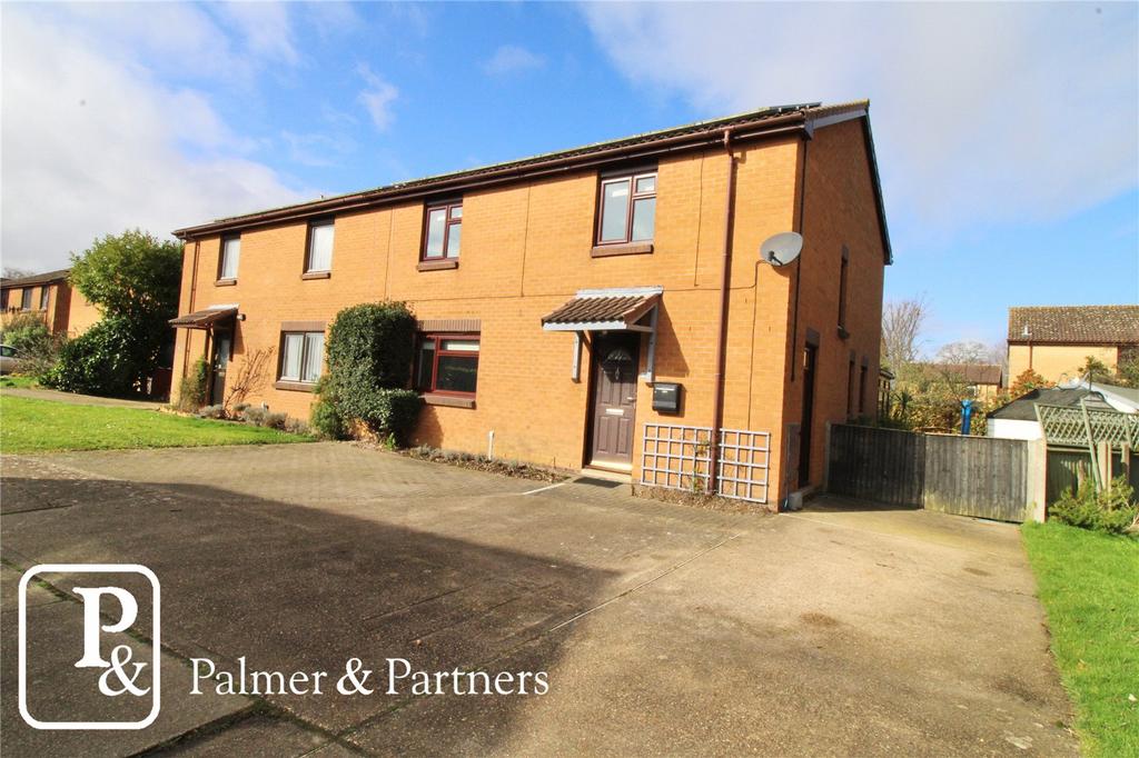 Beck Close, Rendlesham, Woodbridge... 3 bed semidetached house for sale £285,000