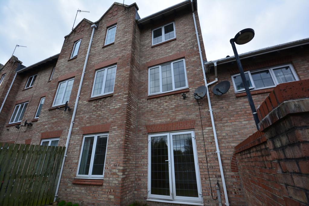 Rear of the property