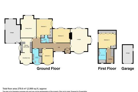 4 bedroom bungalow for sale, Black Boy Road, Chilton Moor, Houghton Le Spring, Tyne and Wear, DH4 6LY