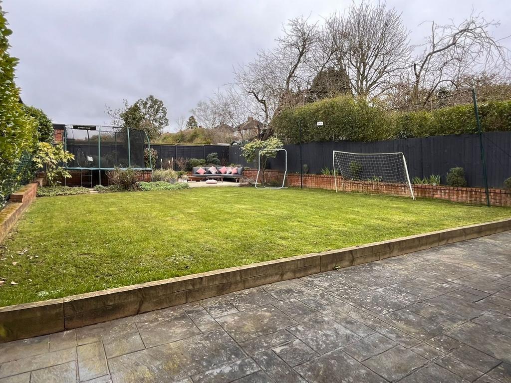 Rear garden