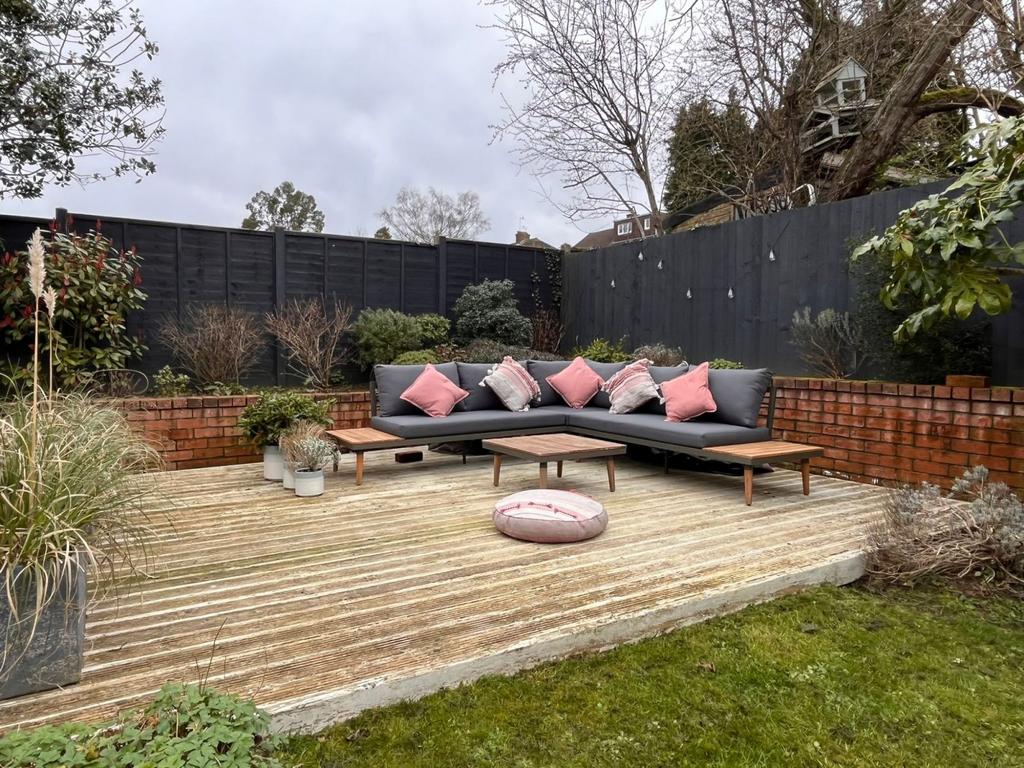 Decked area