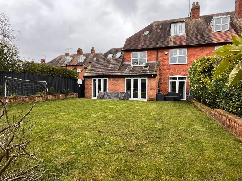Rear of property