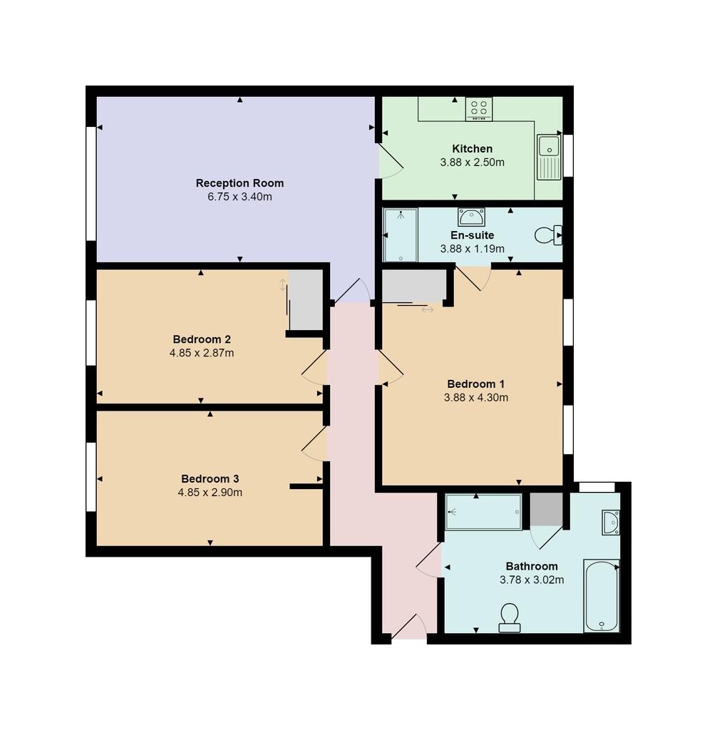 2 D Floorplan