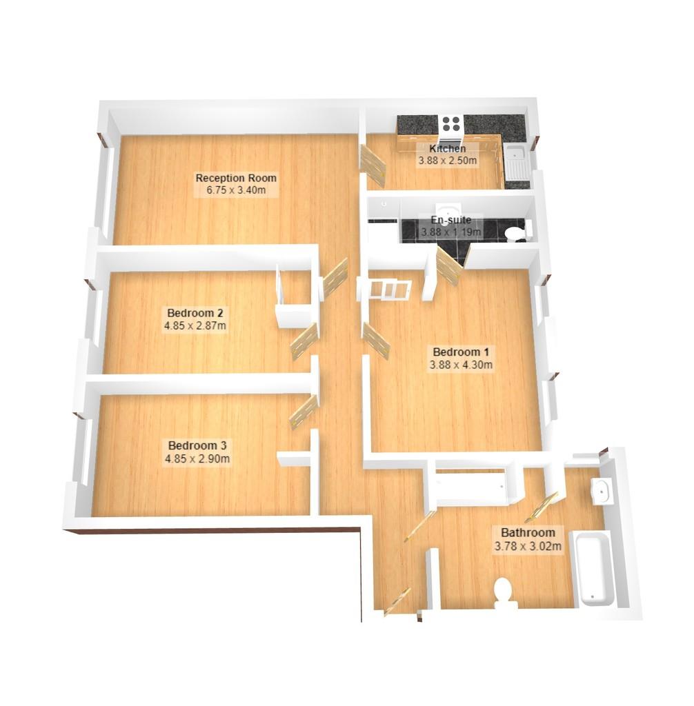 3 D Floorplan