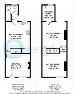2 bedroom terraced house to rent, Albert Street, Nantwich, CW5